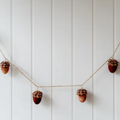 Guirlandes et boules de Noël - Acorn Garland - WE LOVE SEASONS
