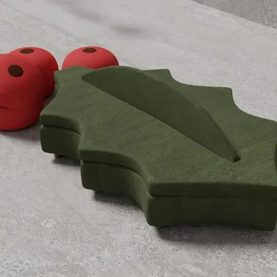 Canapés - CANAPÉ  FEUILLE DE HOUX - FLORALYS-MEUBLES