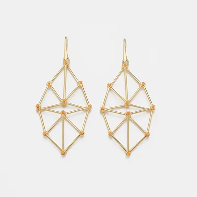 Jewelry - Web earrings - C.KARAKALPAKI