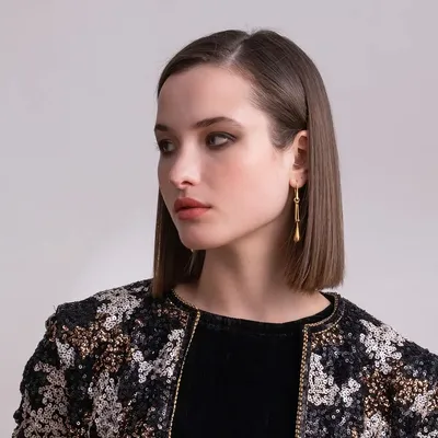 Jewelry - Long Drop Earrings - C.KARAKALPAKI