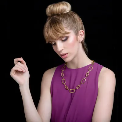 Jewelry - Oval Necklace - C.KARAKALPAKI