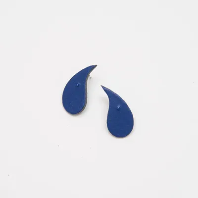 Leather goods - Drop Earrings - short - C.KARAKALPAKI