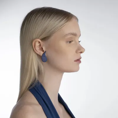 Leather goods - Drop Earrings - short - C.KARAKALPAKI