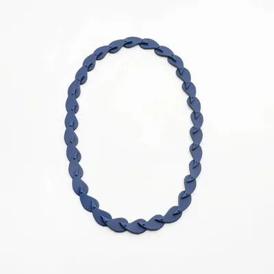 Leather goods - Drop Necklace - C.KARAKALPAKI