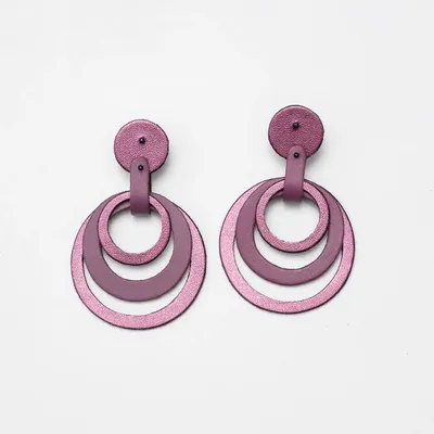 Jewelry - Concentric Circles Earrings - C.KARAKALPAKI