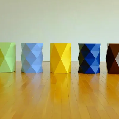 Design objects - POLY STOOL - KIRIORI