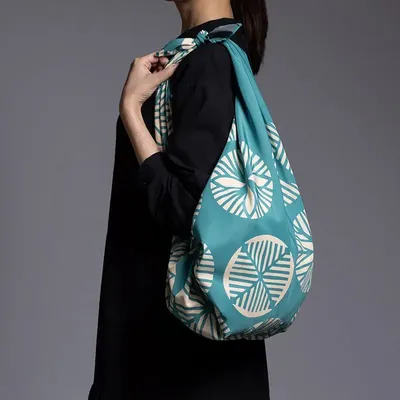 Bags and totes - Water-repellent Reversible | Isa monyo 100cm Furoshiki - MUSUBI