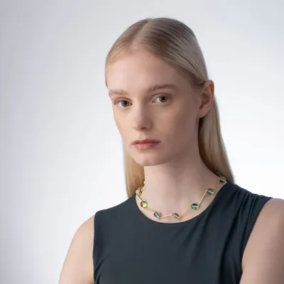 Jewelry - Spectrolite Necklace - C.KARAKALPAKI