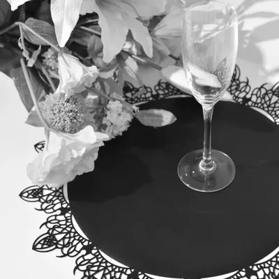 Table mat - Lace pattern table mat - KIRIORI