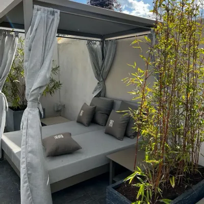 Deck chairs - Outdoor canopy bed - MOUSSES ETOILES
