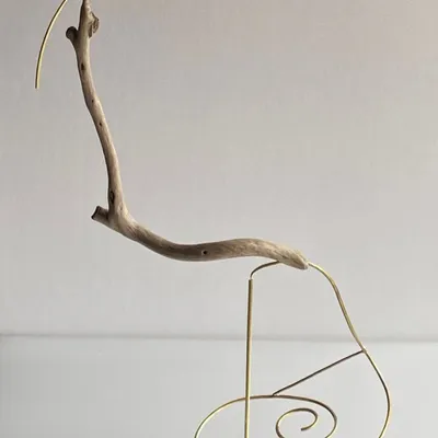 Sculptures, statuettes and miniatures - Stones, Leaves and Feathers - KEIICHI SAITO BY ARTY ARTY