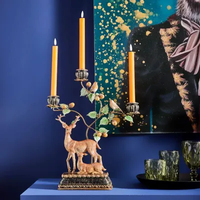 Other Christmas decorations - Candle Holder Deer - WERNER VOSS
