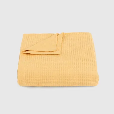 Throw blankets - Bedspread SIESTA 160X230cm, Ochra - DILIOS