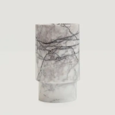 Plats et saladiers - WHITE LILAC MARBLE VASE - WINE COOLER - KIWANO CONCEPT