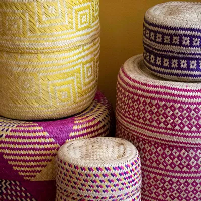 Objets de décoration - Corbeilles en palme - Tenates de Palma - P.I. PROJECT