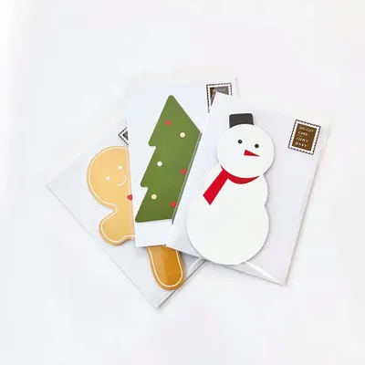 Carterie - Die-cut card Christmas series （※Avec enveloppe） - ICHIKUDO