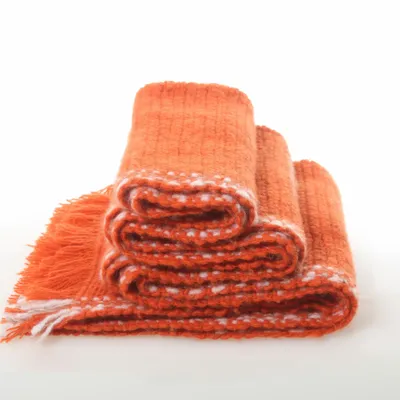 Plaids - Tibetan Cashmere Hand-Spun Pulu Art Scarf - SANDRIVER CASHMERE