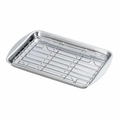 Ustensiles de cuisine - Plateau à grille, ustensile de cuisine en acier inoxydable / YOSHIKAWA - YOSHIKAWA