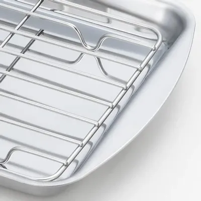 Ustensiles de cuisine - Plateau à grille, ustensile de cuisine en acier inoxydable / YOSHIKAWA - YOSHIKAWA