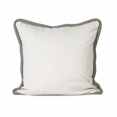 Fabric cushions - Cappuccino Felt Cushion - Part of the Dune Cushion Collection - DARCY & DUKE