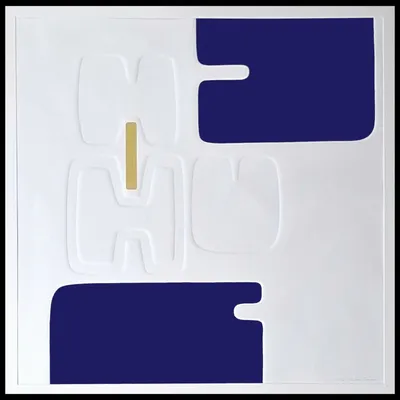 Paintings - engraving, embossing, gold leaf 120 cm x 120 cm - FOUCHER-POIGNANT