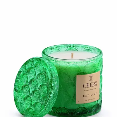 Bougies - Key Lime Glass Jar Candle - CHÉRX