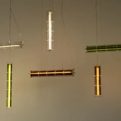 Hanging lights - CYL horizontal suspension - QDB EDITIONS