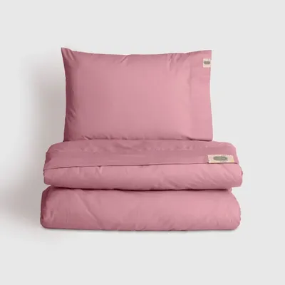 Bed linens - Double bed linen set ,100 % Cotton Ranforce, Lagom ,Rose - DILIOS