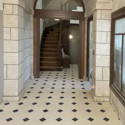 Indoor floor coverings - Poillé cabochon paving - LIGERIO