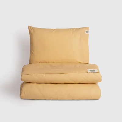 Bed linens - Single bed linen set ,100 % cotton ranforce, Ochra - DILIOS