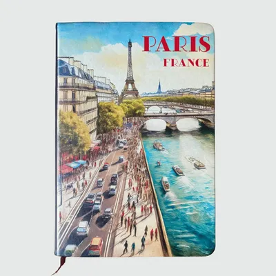 Papeterie bureau - Carnet / Journal Paris A5 - EME CULTURE ART