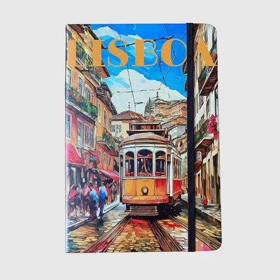 Papeterie bureau - Carnet / Journal Lisboa A5 - EME CULTURE ART