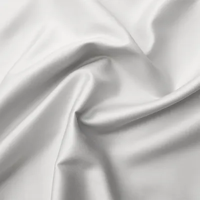 Bed linens - Sateen Fitted Sheet, 160x200x25, Silvery - DILIOS