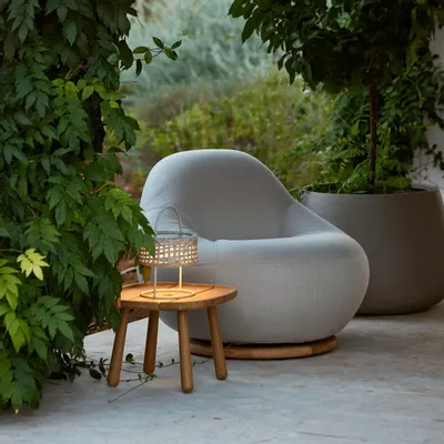 Lounge chairs - Gem lounge chair - CANE-LINE