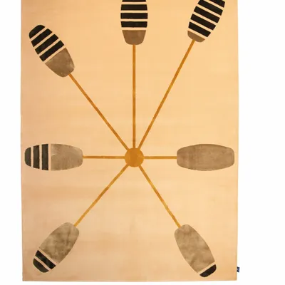 Tapis design - Tapis design sur mesure Scenery - Tinged Leaves - SOFTICATED