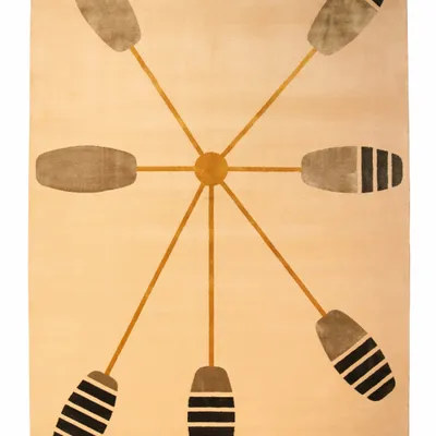 Tapis design - Tapis design sur mesure Scenery - Tinged Leaves - SOFTICATED