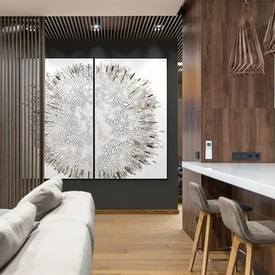 Services - 'Diptyque Ícaro' - Œuvre Originale - 240x200cm - PERSPECTIVA 10