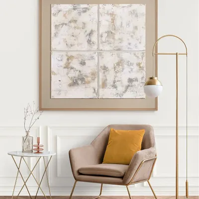 Services - 'Villalonga Lino' - Œuvre Originale - 170x170cm - PERSPECTIVA 10