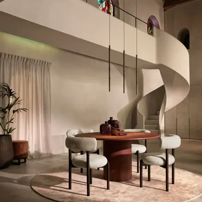 Armchairs - BOW side chair - DÔME DECO