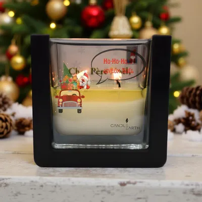 Cadeaux - Bougie Noël surprise parfumée décoration - Ho-Ho-Ho - BOUGIES CANDLEARTH