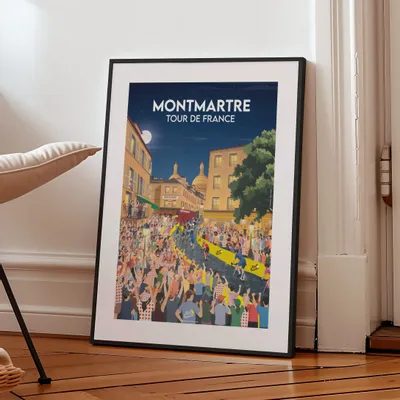 Poster - Tour de France - Montmartre poster - L'AFFICHEUR FRANÇAIS