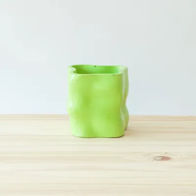 Design objects - Green Pitchoun pot - MEEMO STUDIO