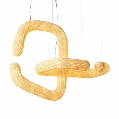 Ceiling lights - Orbette Medium – Sculptural Handcrafted Pendant Light - ANGO