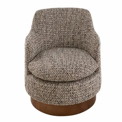 Armchairs - Sinclair tweed swivel chair - SIGNATURE MOBILIER ET DÉCORATION