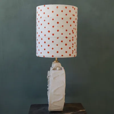 Lampes de table - Lampe de table artistique unique en céramique naturelle fabriquée à la - STUDIO WILD ORANGE