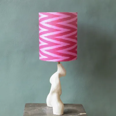 Table lamps - Build a bridge handmade ceramic table lamp - STUDIO WILD ORANGE