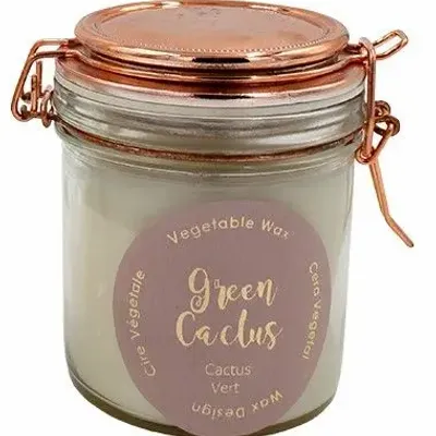 Bougies - Bougie parfumée de Noël en céramique avec dessus en cuivre taille M - WAX DESIGN - BARCELONA