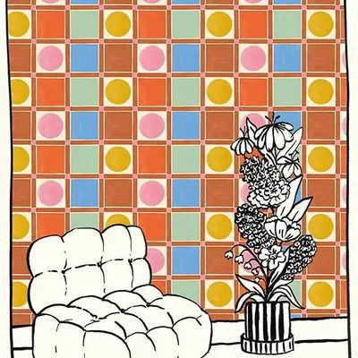 Design textile et surface - Motif Gloria 002 - MAMACORP