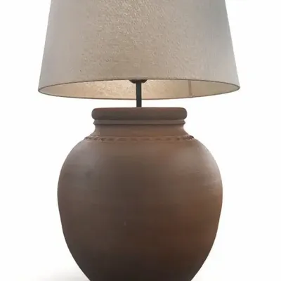 Lampes de table - Terracotta no.57 - Collection Intemporelessly Human - Luminaire en cér - ARTISAN BY MF