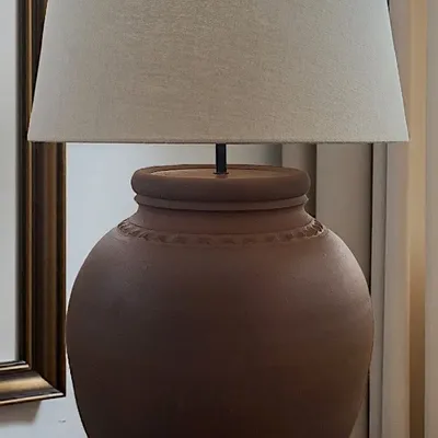 Table lamps - Terracotta no.57 - Timelessly Human Collection - Ceramic lighting - ARTISAN BY MF